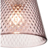 Подвесной светильник LUMION MANOLA 8048/1А SUSPENTIONI LN24E27 1*60W 220V хром/розовый металл/стекло 8048/1A